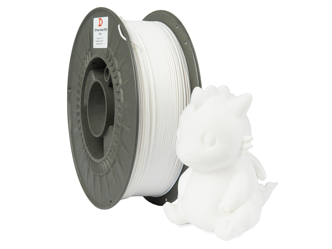 Filament 3DPower Select PETG 1.75mm White 1kg