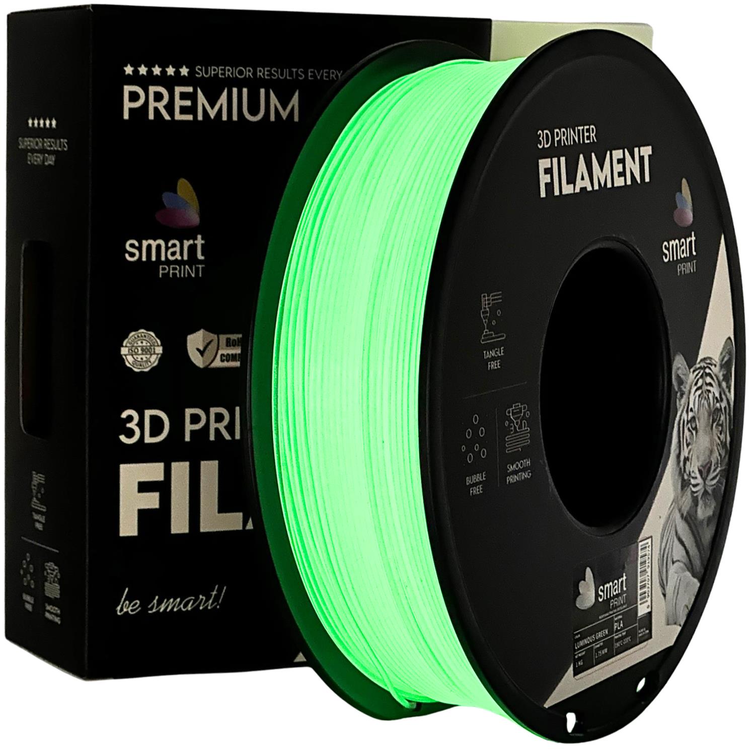 PLA luminous green