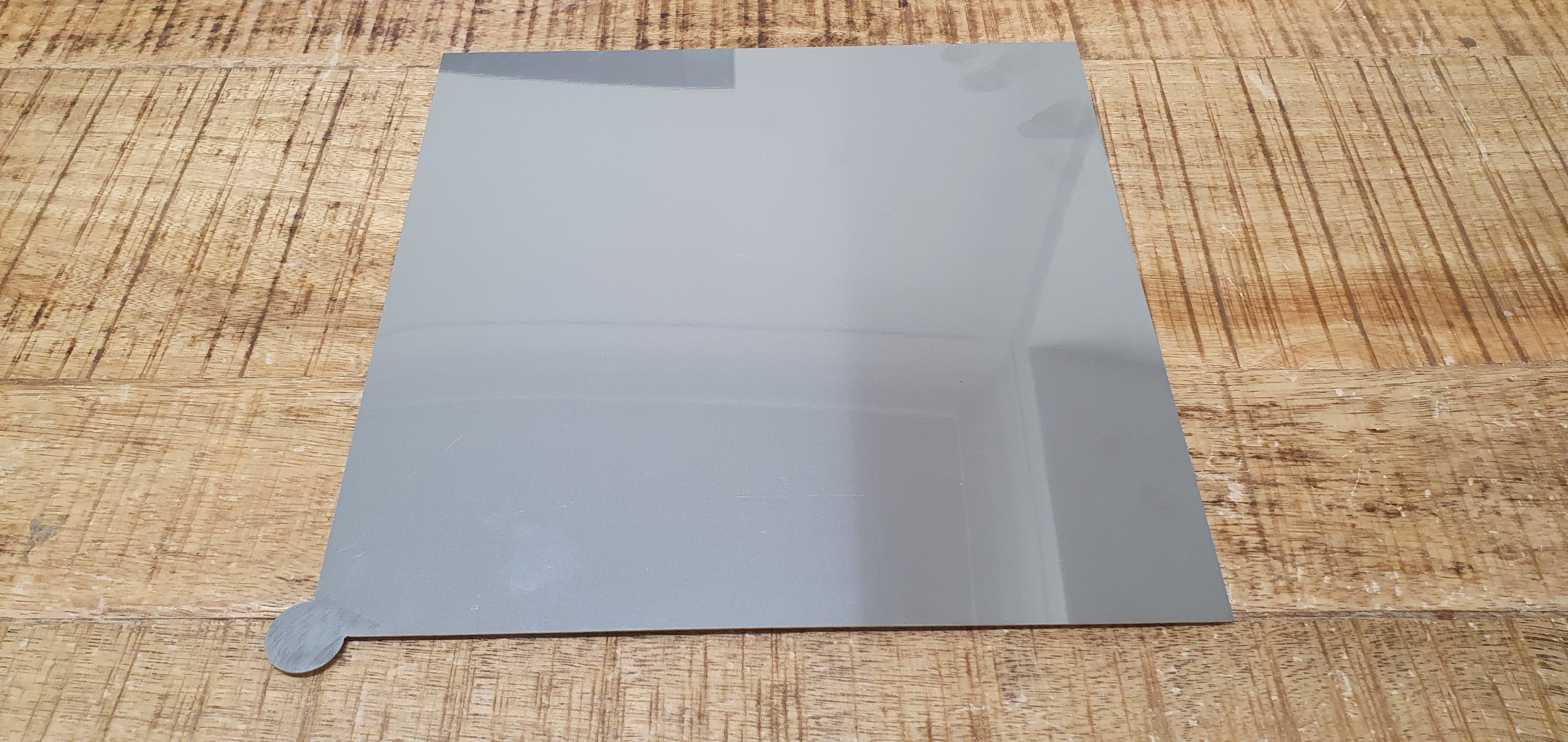 Druckbettauflage Edelstahl 1.4016 2R | kaltgewalzt blankgeglüht | Dicke 0.5mm