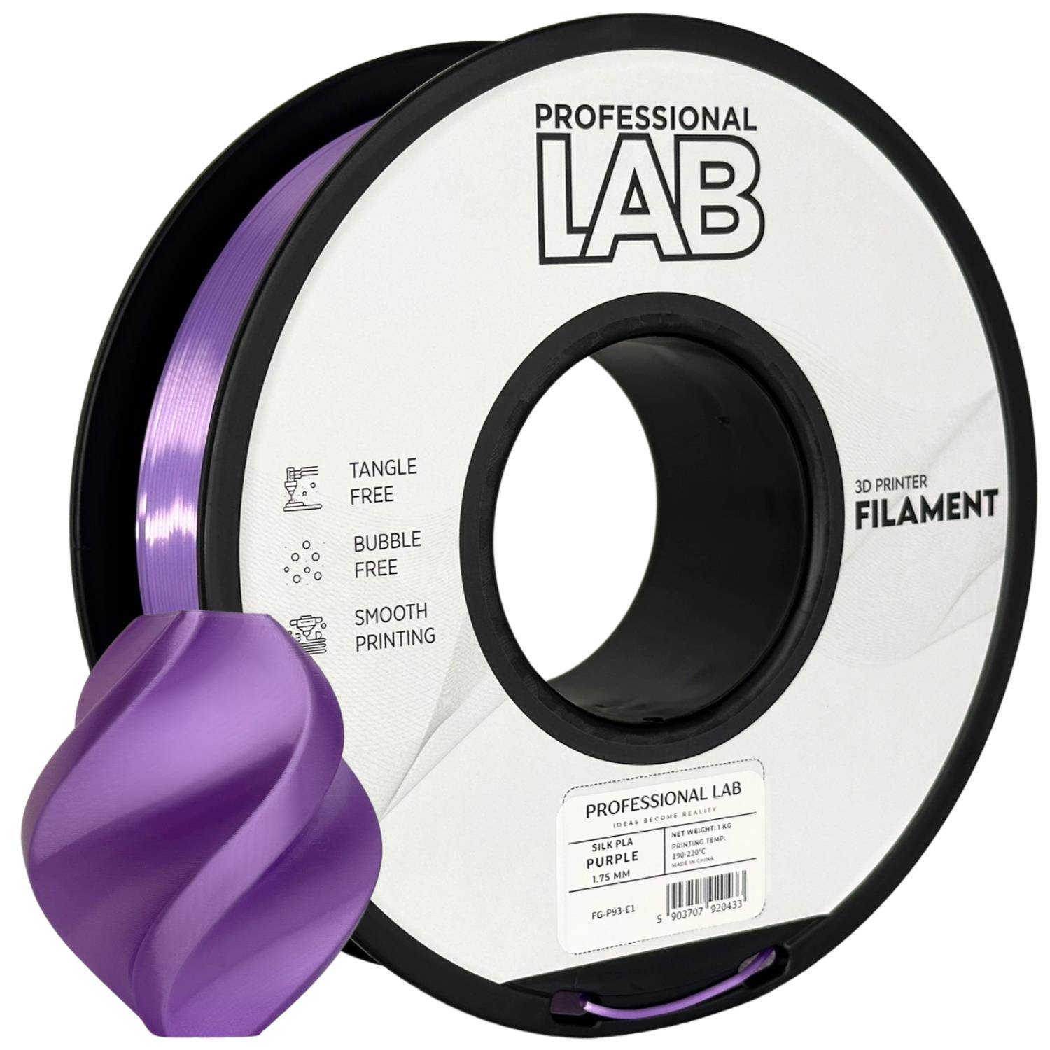 Silk PLA purple