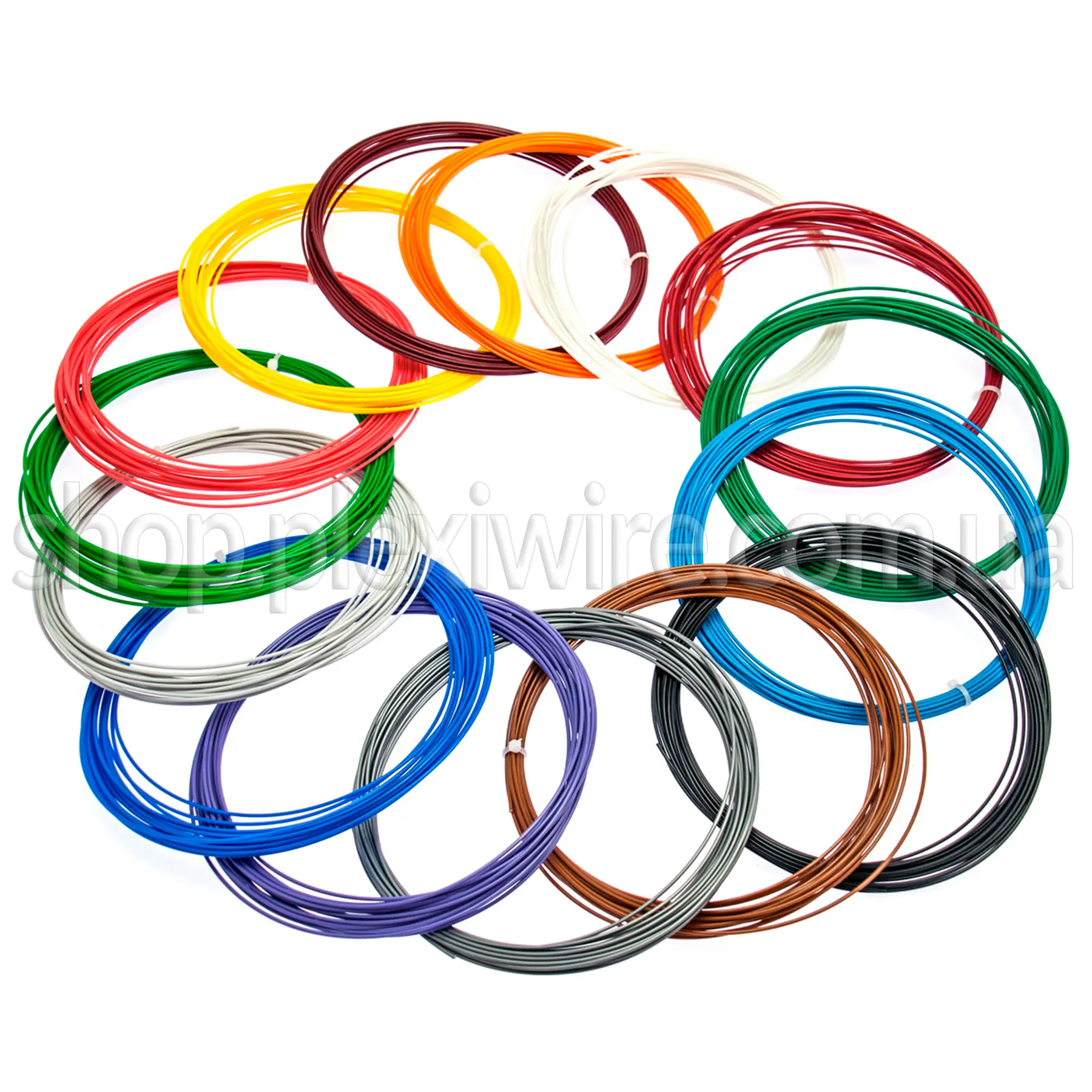 ABS-Kunststoffset für 3D-Stift von Plexiwire 1.75mm