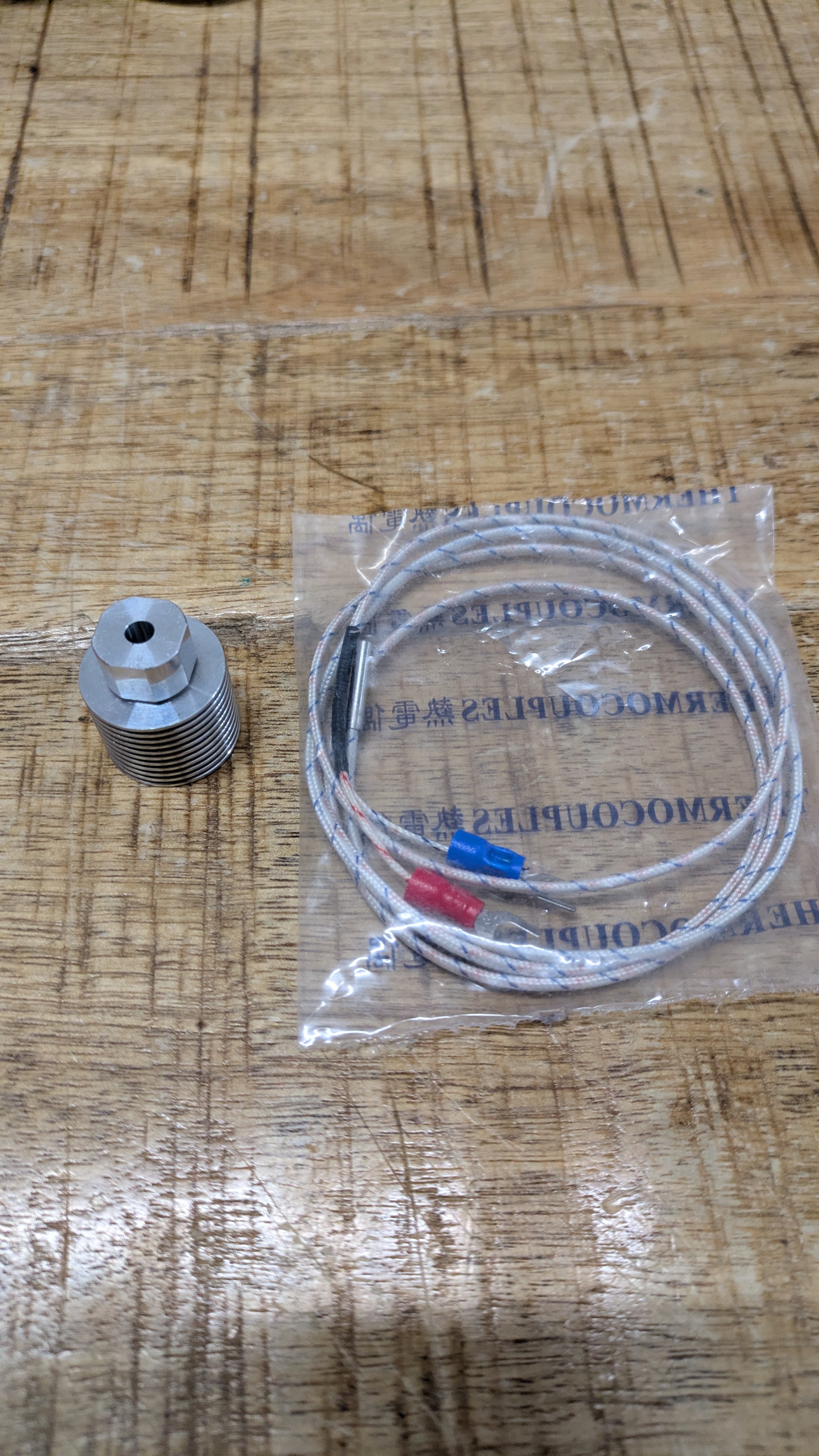 Raise3D E3D v6 Hotend Adapter mit Thermistor