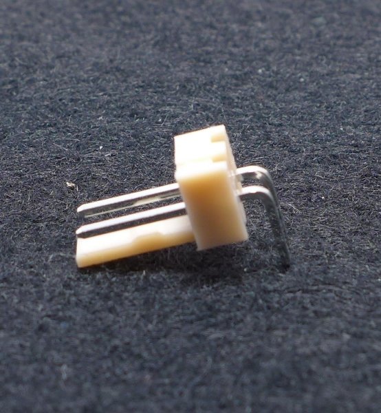 Platinensteckverbinder NS25-W2P - 2 Pins - 90° Winkel