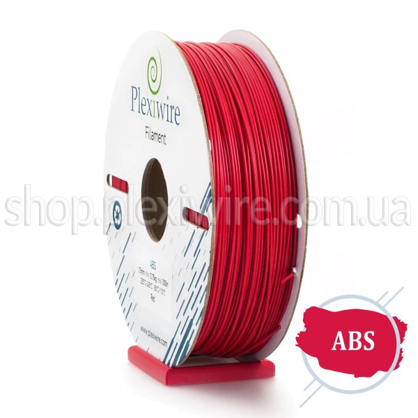 ABS Filament Plexiwire 1,75 mm rot 0.75kg/300m