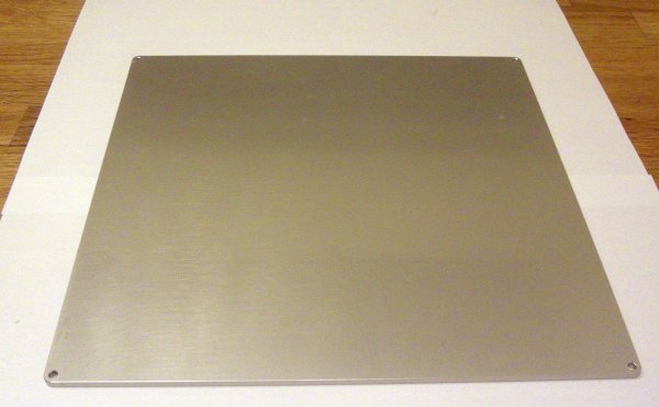 Dauerdruckplatte Aluminium 5mm Stärke