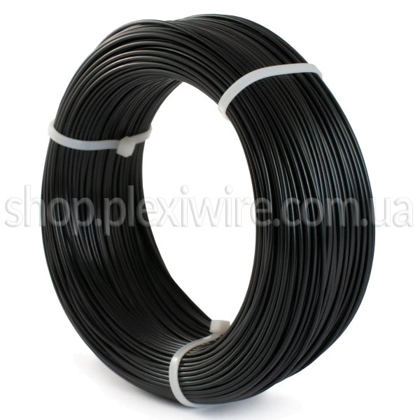 PLA Filament Plexiwire 1,75 mm schwarz 0.3kg/100m