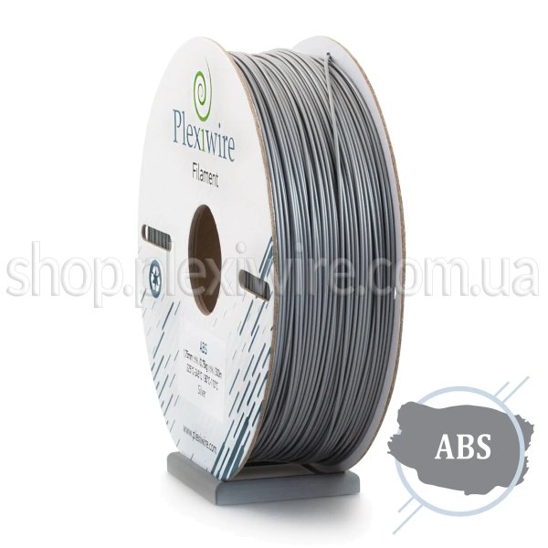 ABS Filament Plexiwire 1,75 mm silber 0.75kg/300m