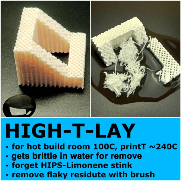High-T-Lay Stützmaterial 3D Filament, 250 g, 1,75 mm