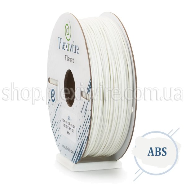 ABS Filament Plexiwire 1,75 mm weiß 0.75kg/300m