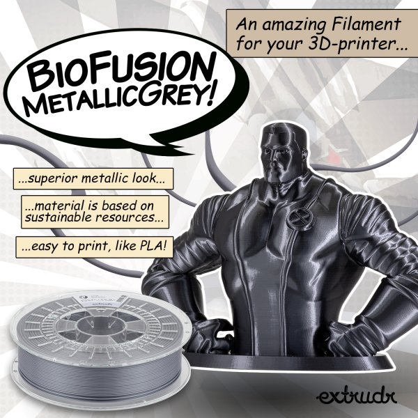 BioFusion Metallic Grey
