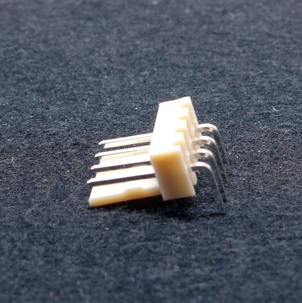 Platinensteckverbinder NS25-W4K - Stiftleiste - NS25 Serie - 4 Pins - 90° Winkel