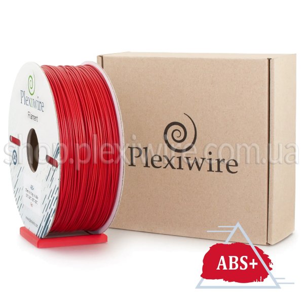 ABS+ Filament Plexiwire 1,75 mm rot 1kg/400m