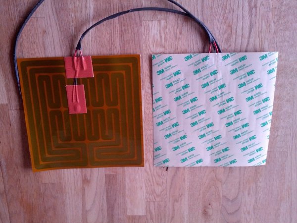 Kapton-Heizmatte 24V