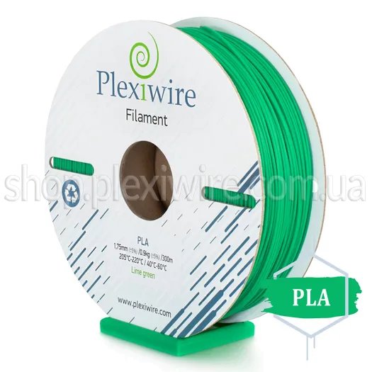 PLA Filament Plexiwire 1,75 mm hellgrün 0.9kg/300m